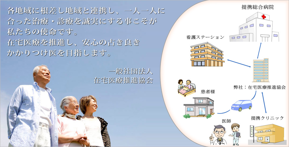 地域に根差し、地域に愛される医院を目指して　一人ひとりに合った治療と診療を大切にする